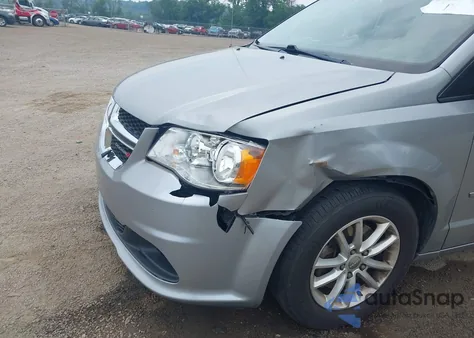 2016 Dodge Grand Caravan Sxt из США, поврежденный, VIN 2C4RDGCG1GR273591